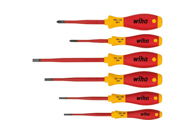 Wiha Wh-35389 Kit Screwdrivers Softfinish Electric Slimfix, 6 Pieces — image 1