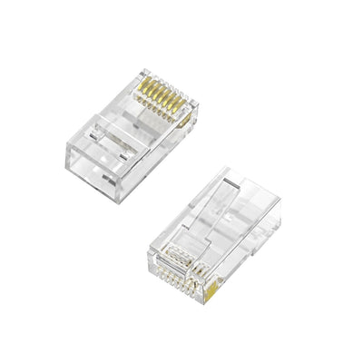 Aisens Pack 100 Connectors RJ45 8 Hilos CAT.6 AWG24 — image 1