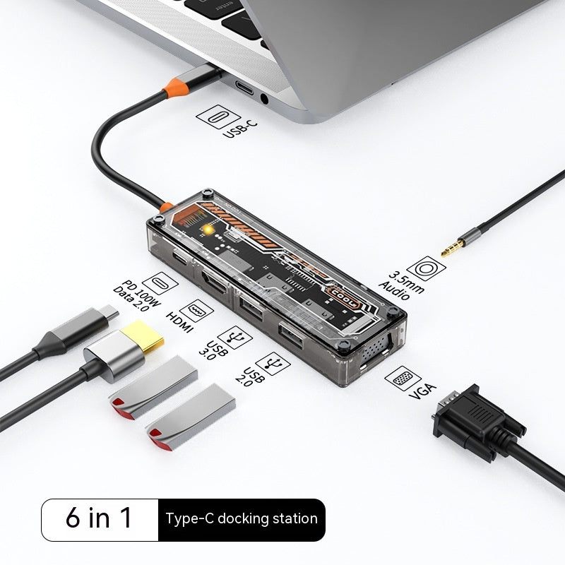 Hub Expansion Dock Notebook Computer Converter