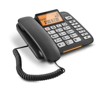 Gigaset DL580 Phone Fixed Keys Large Black — image 1