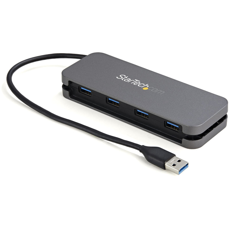 StarTech.com Hub USB 3.0 4 Ports USB-A Ladrón USB 3.1 Gen 1 Superspeed 5Gbps Laptop Type a Alimentado Bus USB