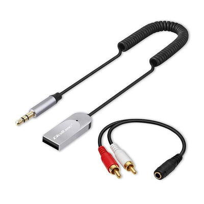 Qoltec Adapter Receptor Audio Wireless 56983 Hifi, Home And Automóvil, Bluetooth 6.0, 2 Entradas Rca, 1 Input — image 1