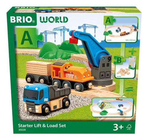 Brio World Set Of Iniciación Mundo Tren Mercancías With Grúa a, Tren 63602800 — image 1