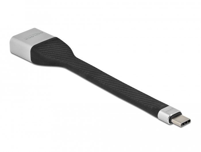Delock Adapter Cable Flat Fpc USB Type-c™ a DisplayPort (dp Alt Mode) 4K 60 HZ 14CM