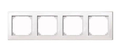 Merten 4-VÍAS Sockets Power Frame White 29.4 X 8.1CM — image 1