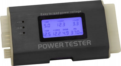 Delock Tester Fuentes Power ATX Btx, ITX 20/24PIN + Display — image 1