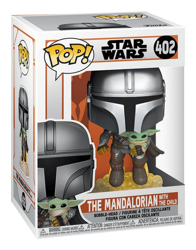 Figure Pop Star Wars The Mandalorian Controller Flying With Jet Pack — image 1