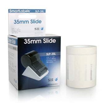 Seiko Labels Dia Blancas, 38X11MM, 300 Labels / Roll 1 Roll