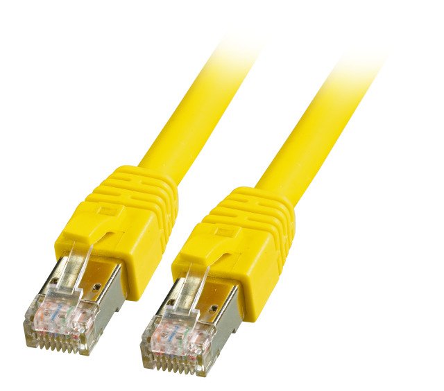 Efb RJ45 Network Cable CAT.8.1 S FTP Lszh Bc Yellow 2M