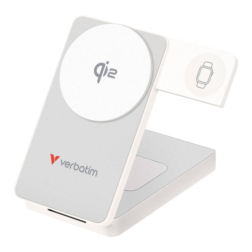 Verbatim Charge'n'go QI2 Power Bank 10000MAH White — image 1