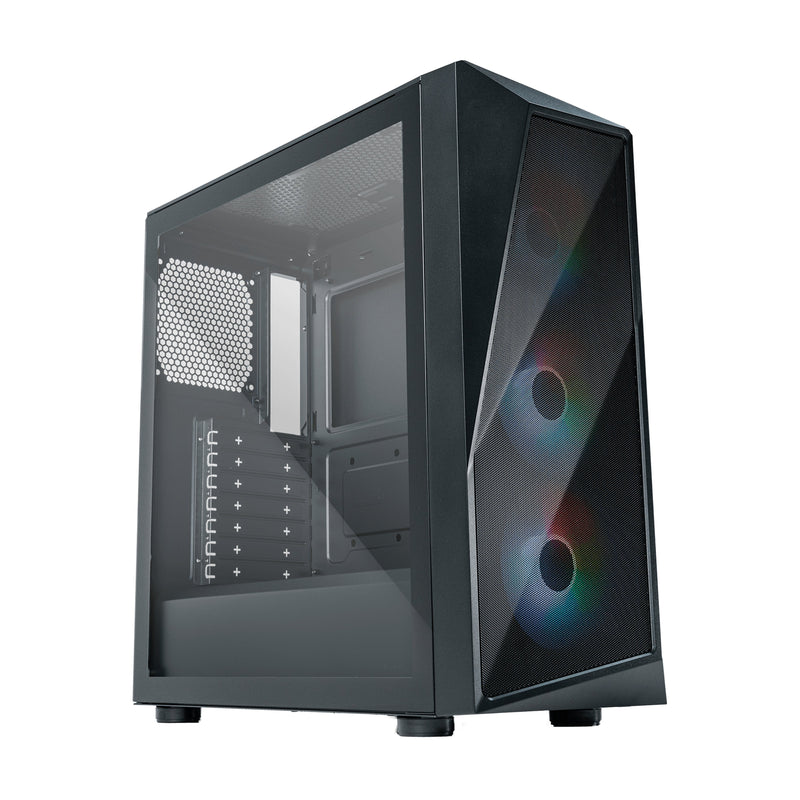 Cooler Master PC Case Cmp 520 Midi Tower Black (Cooler Master Cmp 520 Case, Black, Mid Tower, 1 X USB 3.2 Gen