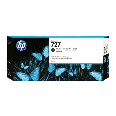 HP Genuine Ink Designjet 727 Black Matte 300ML — image 1