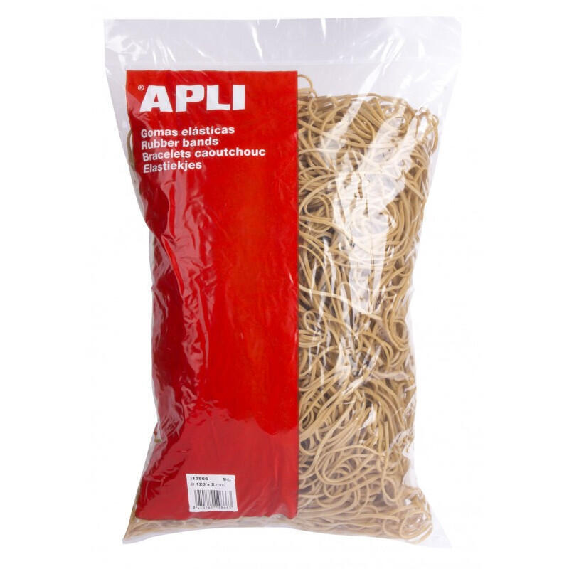 Apli Rubber Elástica Brown Caucho 120X2MM 1KG