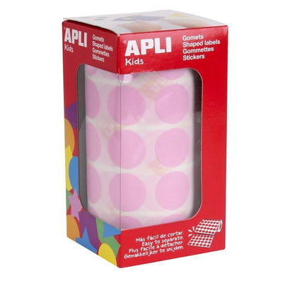 Apli Gomets Redondos 20MM Roll Pink — image 1