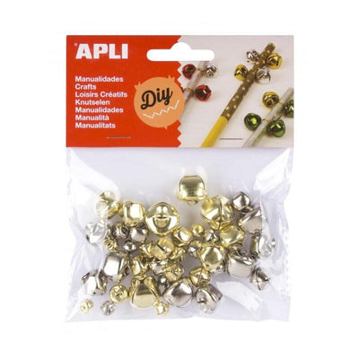 Apli Pack 40 Cascabeles Oro And Silver — image 1