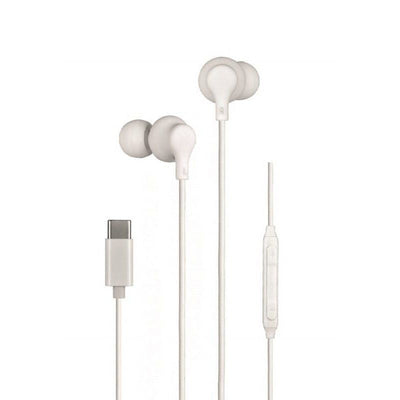 Daewoo Headphones Intrauditivos DW2016 With Microphone USB Type-c White — image 1
