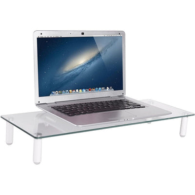 Techly Ica-ms 461 Desk Mount Screen Plana 81,3CM (32) Independiente Transparent White — image 1