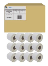 G&g Labels Compatibles With Zebra 800294-605 (12 Rolls a 475 Labels Total Labels 5.700 / 102X152 Mm
