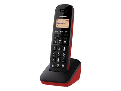 Panasonic Phone Wireless Cordless KX-TGB610JTR Red 50 Numeros Planner Bloqueo Numeros 2*AAA — image 1