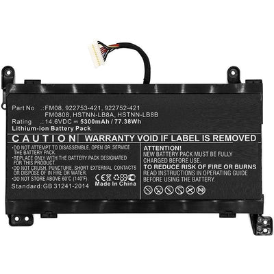 Coreparts MBXHP-BA0219 Refacción Notebook Battery — image 1