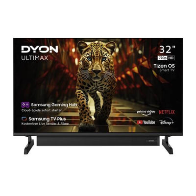 Dyon TV LED Ultimax 32H-TI-WS 32 Black Wxga, Smart TV, Tizen Os, Soundboost) — image 1