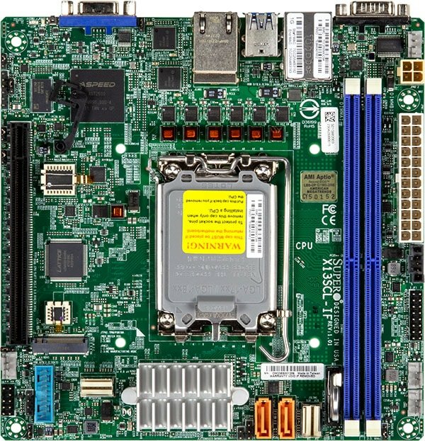 Supermicro Motherboard X13SCL-IF Mini-itx Socket 1700 DDR5-ONLY Bulk