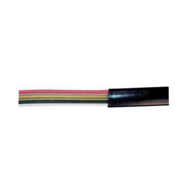 Helos Cable Phone 4 Hilos AWG28, Black 100M — image 1
