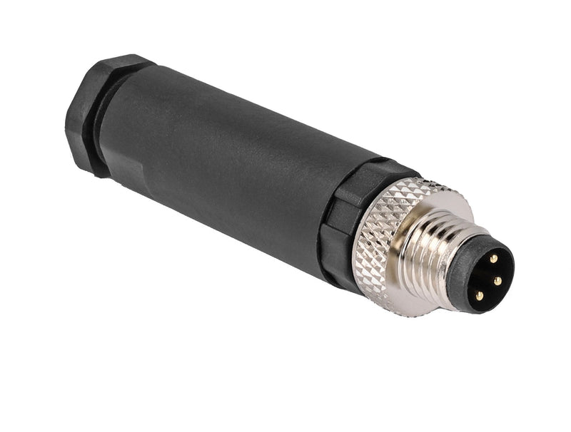 M8 Connector A-kodiert 3 Pin Connector Male Zur Assembly With Connection Atornillada
