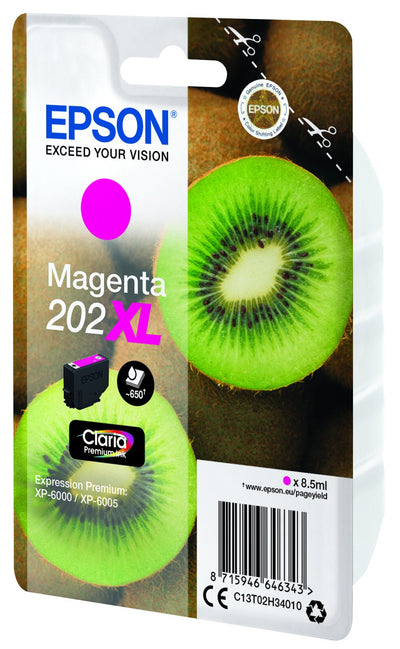 Epson Singlepack Magenta 202XL Claria Premium Ink Workforce Sx — image 1