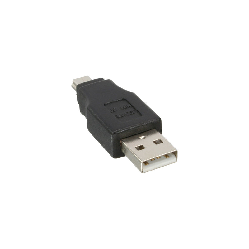 Inline Adapter USB 2.0 Type a Male a Mini-usb 5 Pines Male