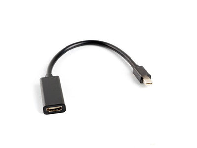 Lanberg Adapter Mini DisplayPort Cable 20CM Male a HDMI Female AD-0005-BK Up To 1080P- Compat. Apple Thunderbo — image 1