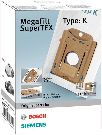 Bosch Accesorio / Bag Aspiradora , Siemens (cartón, Bosch BBZ41FK, 4 Pieces + 1 Filter — image 1
