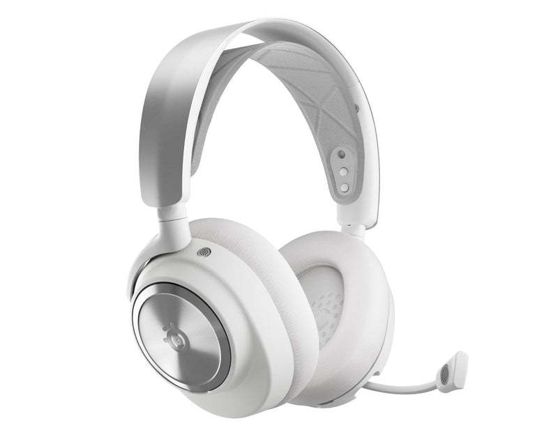 Steelseries Auriculares Arctis Nova Pro Inalámbrico P, Gaming Blanco Anc, Usb-c, Jack 61526
