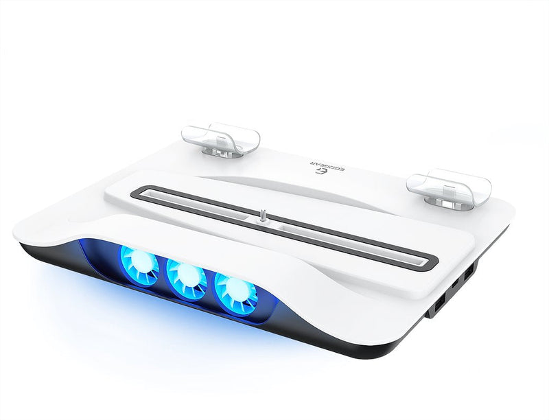 Egogear Stand Vertical With Base Charging 2 Controllers And Ventilación PS5