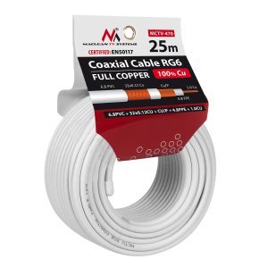 Cable Koncentryczny RG6 25M MCTV-470 — image 1