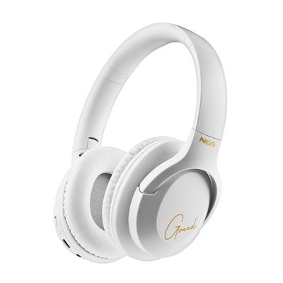 Ngs Headphones Inalámbricos Artica Greed With Microphone Bluetooth White — image 1