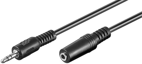 Cable Audio JACK3.5M-JACK3.5H Prolongador 5M — image 1