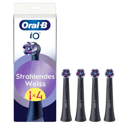 Braun Oral-b Io Radiant White 4 Pieces Accesorio Brush Black Cleaning Iluminadora 8700216194594 — image 1