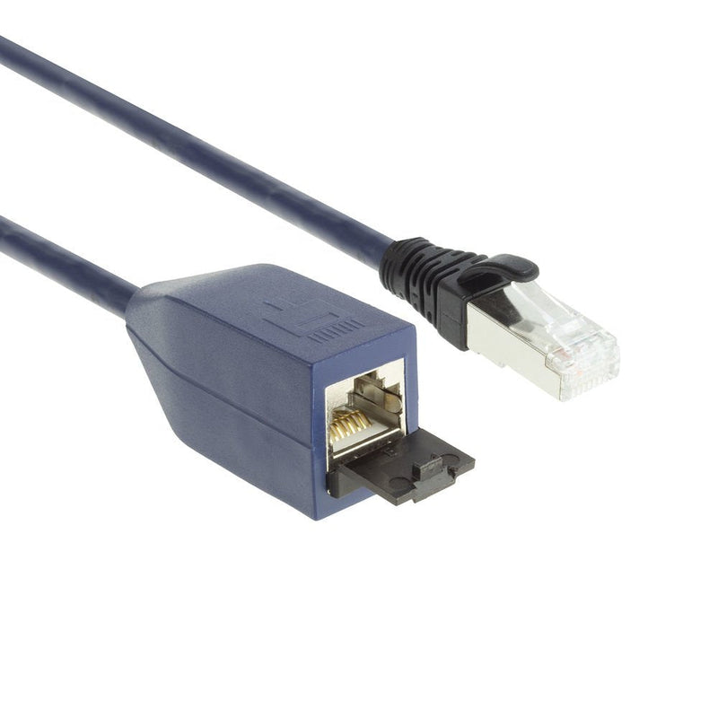 Blue 2 Meters Lszh SFTP CAT.6A Mptl Extension Cable Snagless With RJ45 Connectors