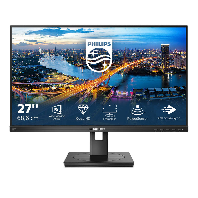 Philips Monitor B Line 275B1/00 LED Display 68,6CM (27) 2560 X 1440 Pixels 2K Ultra HD LCD Black