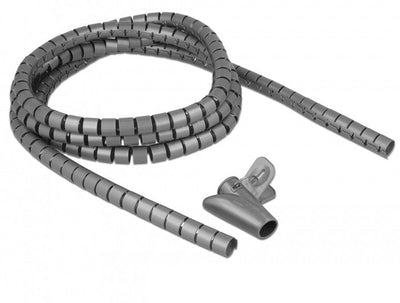 Hose Espiral With Tool Pasacables 2,5M X 15MM Grey — image 1