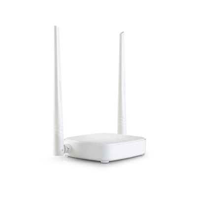 Tenda Router Wireless N301 802.11B/G/N 300Mbps 2.4GHZ 1x WAN 3x LAN 2X5DBI Antenas Button Wps Easy Setup White — image 1