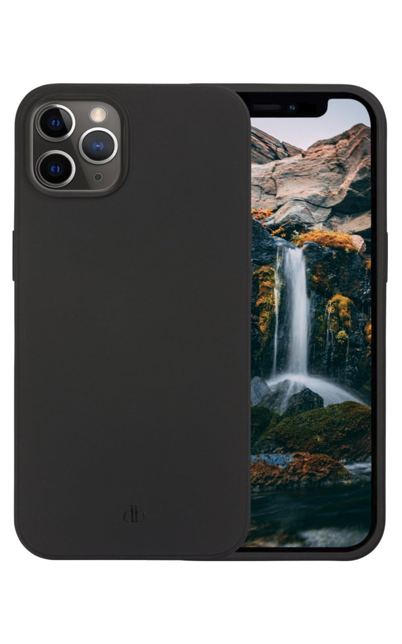 DBRAMANTE1928 Greenland Housing Rear Phone Mobile Phone a Presión 100 % Plastic Reciclado Black Noche Apple Ip
