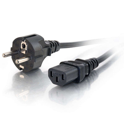 C2G Universal Power Cord Cable Power IEC 60320 C13 a Nema 5-15 (m) 5M Moldeado — image 1