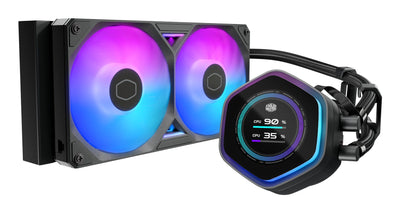 Refrigerador Liquido CPU Cooler Mamer Wak Mamerliquid 240 Atmos Ii LCD — image 1