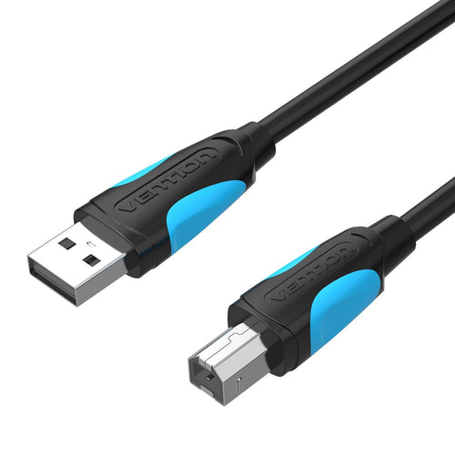 Vention USB Cable 2.0 Printer VAS-A16-B200 USB Tipo-b Male USB Male 2M Black — image 1
