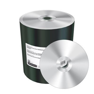 Mediarange Cd-r 700PLACA Base 100PCS Unbedruckt Blank Shrink Silbe