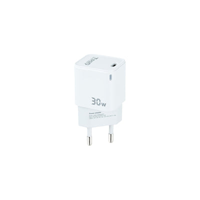 TooQ Wall Charger GaN USB-C/Pd 30W - White — image 1