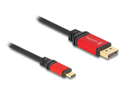Delock 80093 USB Cable Type-c™ a DisplayPort (modo DP Alt) 8K 30 HZ With Función Hdr 2M Red — image 1