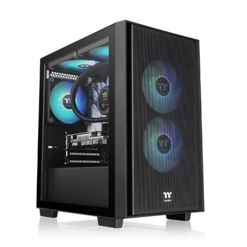Thermaltake PC Case Versa H16 Tg ARGB Glass Tempered CA-1Y8-00S1WN-02